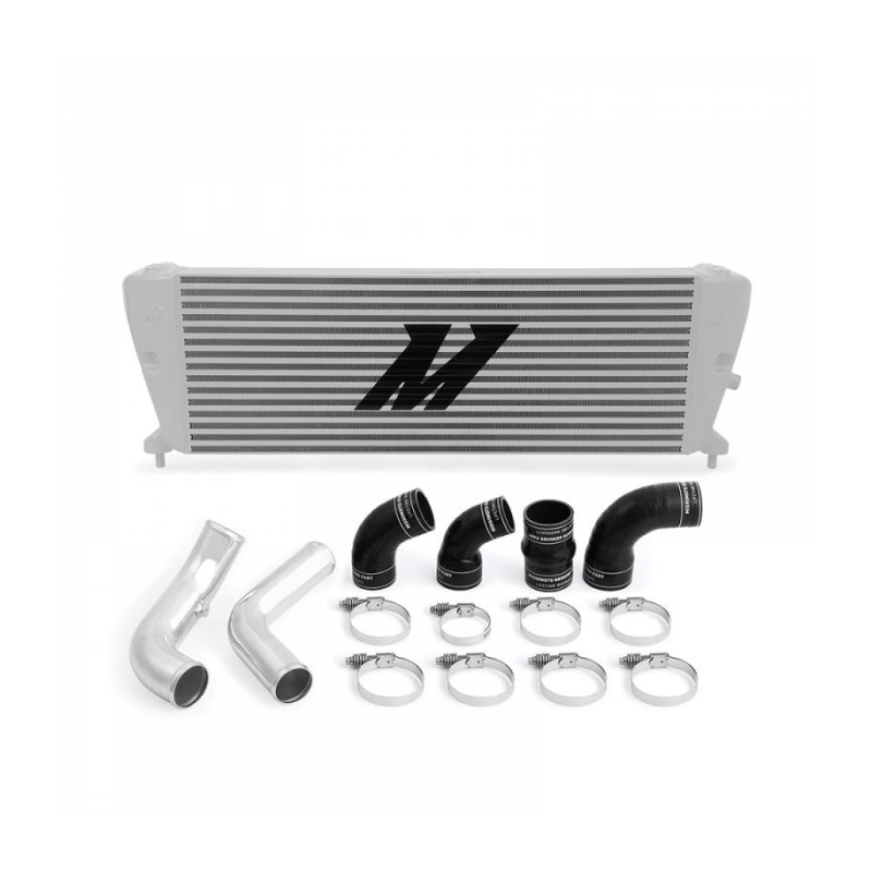 Kit Intercooler Gris Mishimoto avec pipes - Ford Ranger 3.2L Diesel, 2011+