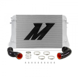 Intercooler Gris Mishimoto - Volkswagen Golf MK5/MK6 GTI/R, 2006-2014