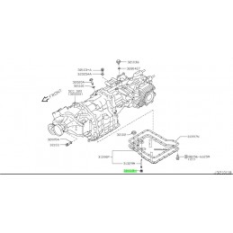 Emplacement bouchon de vidange carter