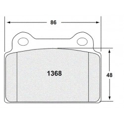 Plaquettes arrière PFC Compounds 01
