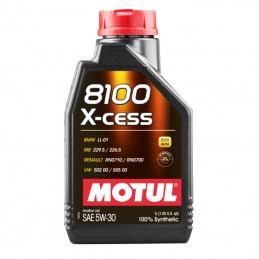 Bidon d'huile 1L Motul 8100...