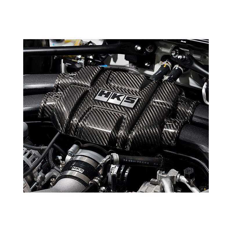 Cache moteur HKS en carbone pour Toyota GR86/ Subaru BRZ