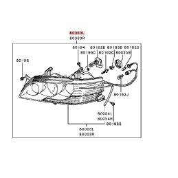 Phare avant droit pour...
