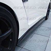 Catégorie Bas de caisse - GL Racing Shop : Bas de caisses carbone Nissan GT-R R35 , Jeu de bas de caisses Rexpeed Nissan GT-R...